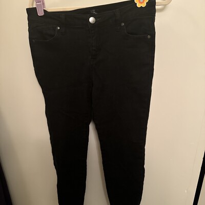1822 Denim Women s Jeans. Black, Slim Fit, Soft, Comfortable, NICE Feel. 8P.
