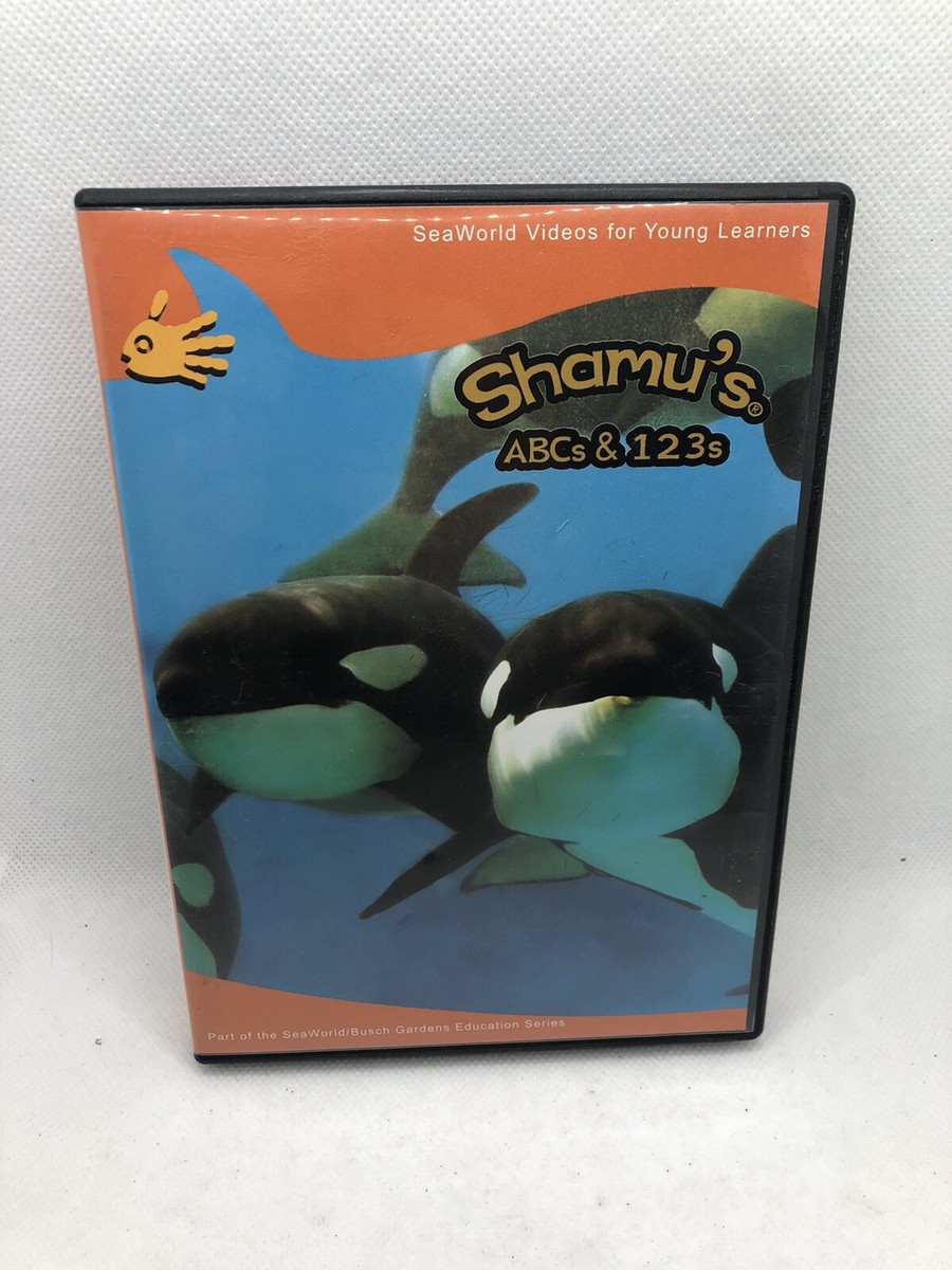 umb dvd2005〜2019 ciy vol.1〜vol.3 Shamu's ABCs & 123s SeaWorld Busch Gardens Educational Series 2005