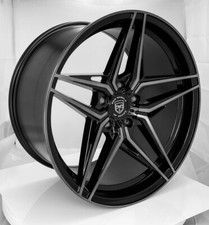 Hp5 20 Inch Black Rims Fits Honda Civic Sedan 2012-2015