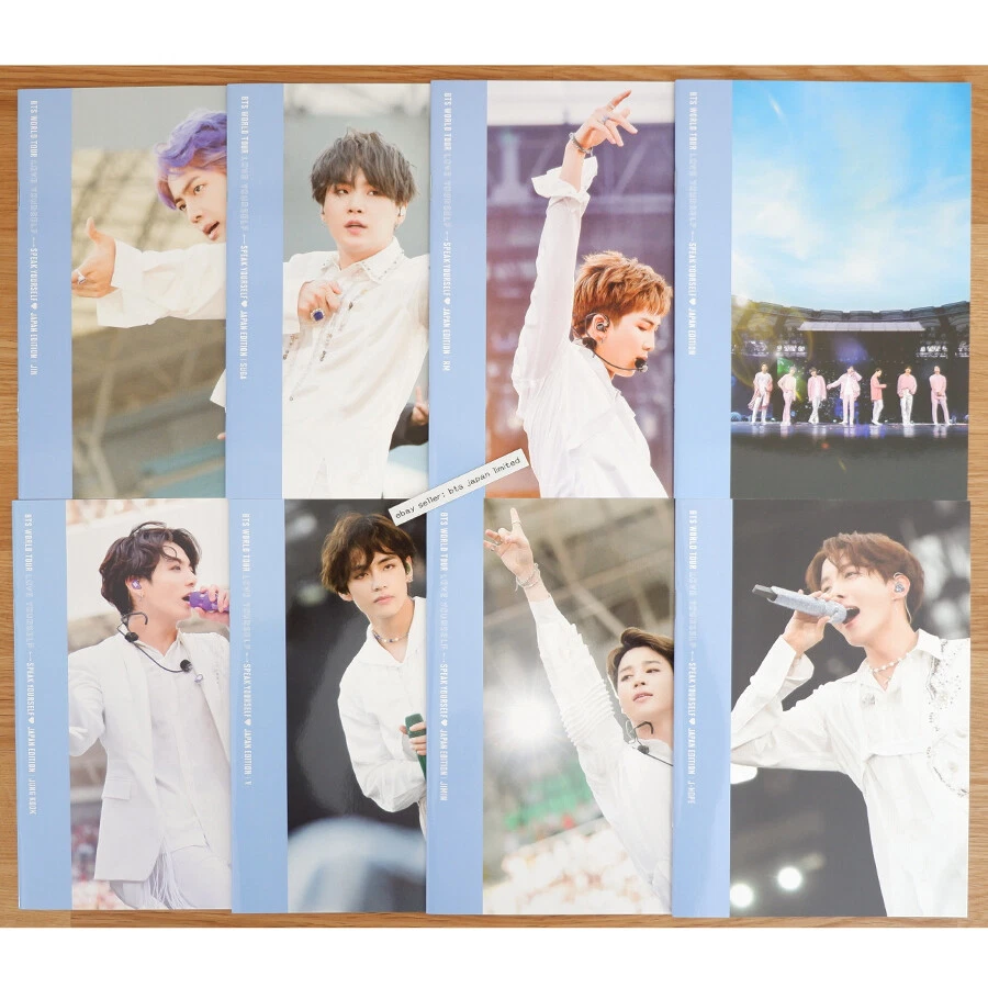 BTS LY Speak Yourself Japan Blu-Ray DVD Pre Order Benefits 8 Notebook Full  set