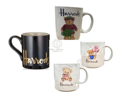 NEU Harrods Kaffeetassen Teddybär Tee heiße Schokolade Tassen Geburtstagsgeschenk