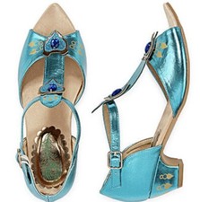 Disney Live Action Aladdin Princess Jasmine Kitten heel costume shoes mult sizes