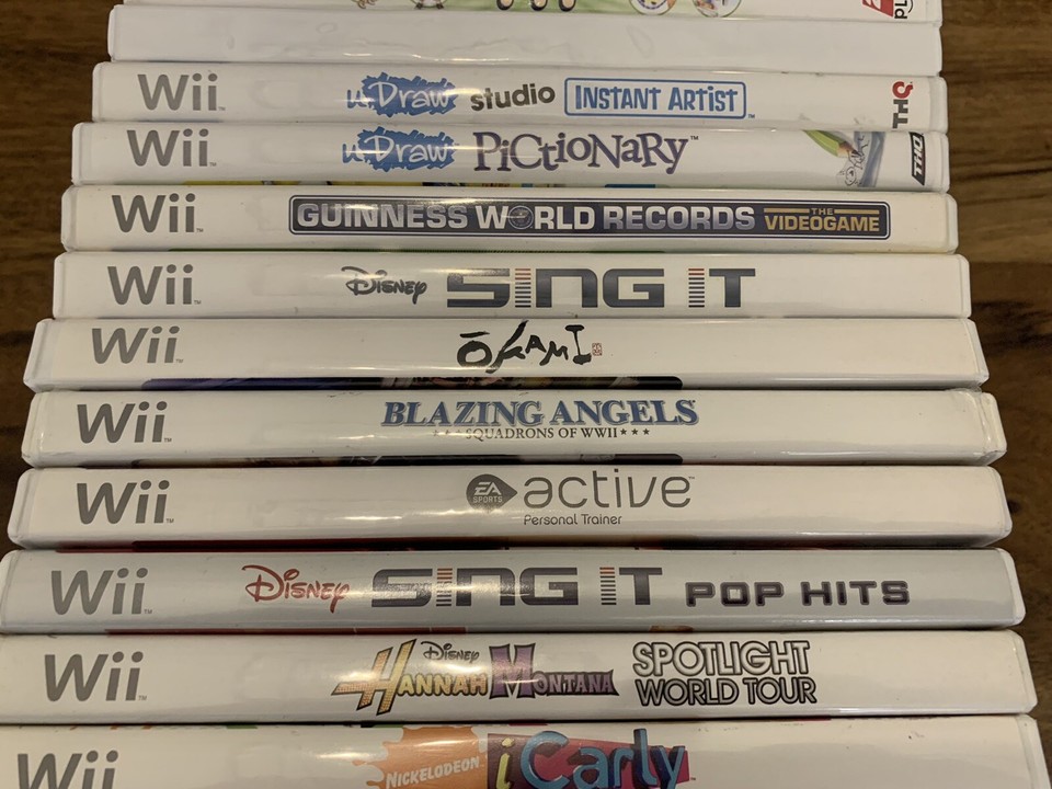 Wholesale Lot Of 22 Different Nintendo Wii GamesAll TestedIncluding