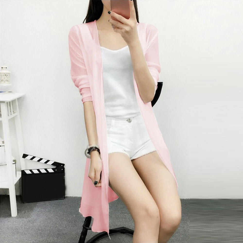 Cardigan chiffon shop