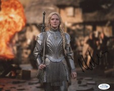 Morfydd Clark Lord of the Rings: Rings Power Autographed Signed 8x10 Photo ACOA