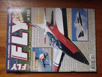 2 Revues Fly International No 150 – Avec Plans Motopou, Jet Illusion, Twister