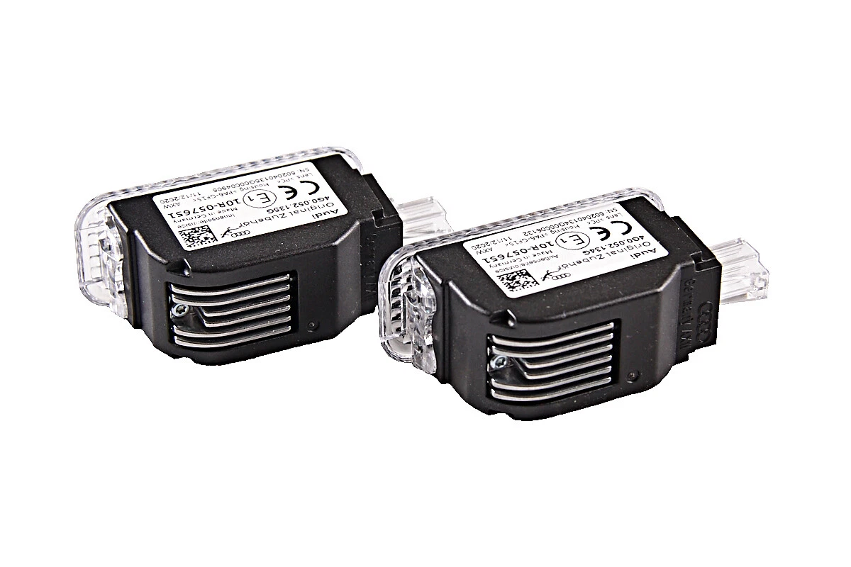 Genuine Audi 1 Set LED Entry Lights with Narrow Male 4G0052133K