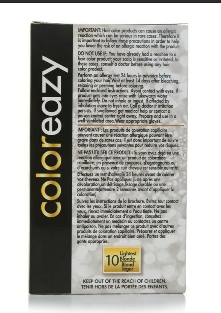 2 X Color Eazy Lightest Blonde Hair Color