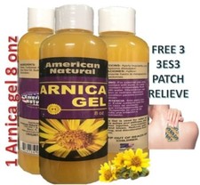 ARNICA MONTANA GEL 8 Oz support RELIEF BRUISES MUSCLE ACHES CREAM FREE PT