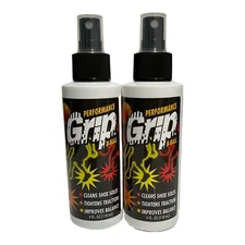 Performance Grip Basketball Court Shoe Grip, Cleaner, and Traction Spray 2-Pack