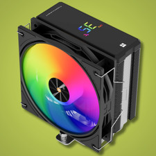 Thermalright Assassin X 120R Digital ARGB Black CPU Cooler, Digital Screen Top C