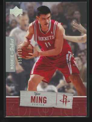 Yao Ming 2005-06 Upper Deck Rookie Debut Silver 58/100