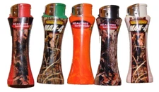 5 REALTREE HARDWOODS" ELECTRONIC REFILLABLE LIGHTERS W/Design Without Gas