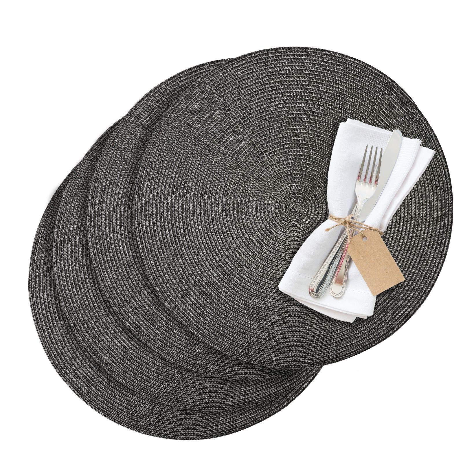 Westmark Tischsets/platzsets, 4 Stück, Ø 38 Cm, Polypropylen,