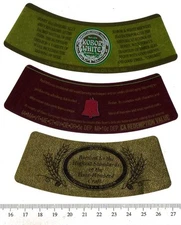 Beer Label - 3 Neck Labels - USA - Various Breweries