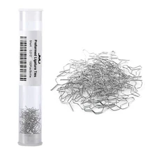 JMU Dental Preformed Ligature Ties Stainless Steel Orthodontic Wire Short Twist