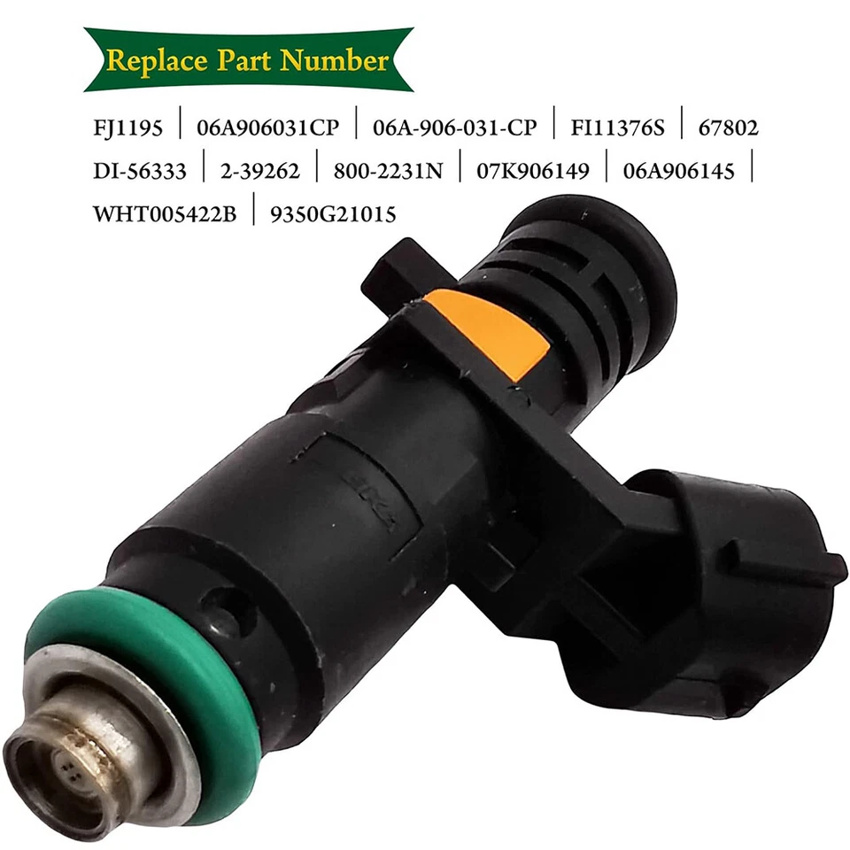 Juego de 12 piezas para inyectores de combustible Volkswagen Jetta 2011-2015 2,0 L SOHC 06A906031CP Foto 4 de 4