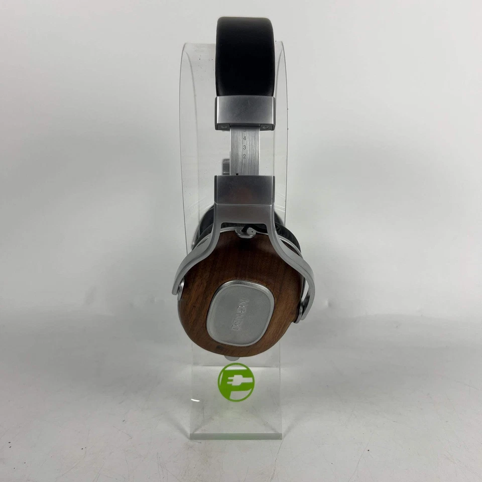 Auriculares sobre la oreja Denon AH-MM400 con cable nogal Foto 3 de 4