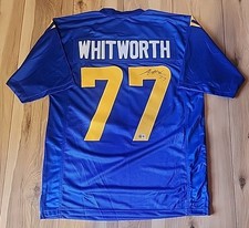 Andrew Whitworth Los Angeles Signed Autographed Jersey COA BAS BECKETT #BS65649