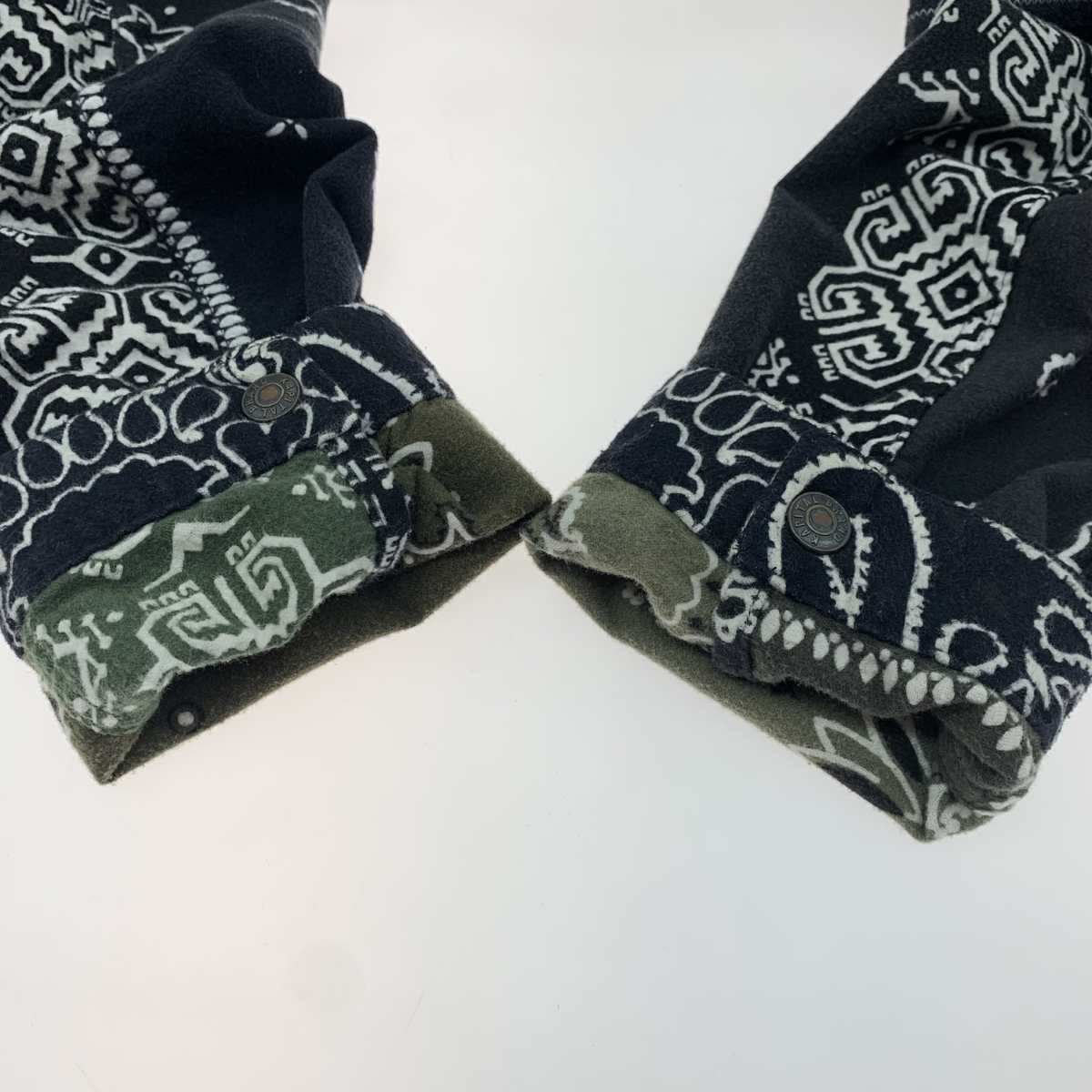 Used KAPITAL Capital Men s Clothing Jacket Flannel Reversible Bandana pt 1st JKT