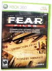 FEAR Files Complete Stand Alone Expansion Pack Series -Xbox 360 -FSHIP-MANUAL