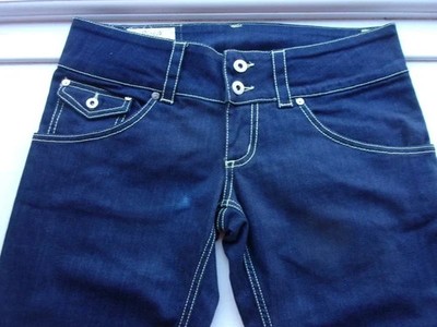 DONDUP NEW JOHN Rare Italian Designer Blue Jeans W33 L36