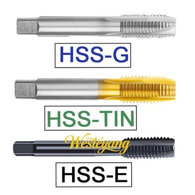 Gewindebohrer Gewindeschneider Einschnittgewindebohrer M2-M24 HSSG/HSSE/TIN
