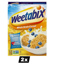 2 x Weetabix Biscuits Whole Grain Cereal, Sweet Whole Grain - free shipping