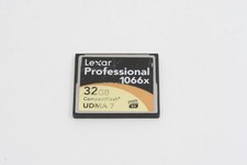 32GB Lexar Professional 1066x CompactFlash Memory Card