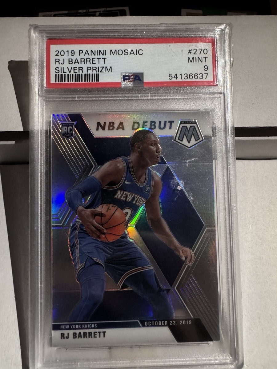 2019-20 Panini Mosaic - NBA Debut RJ Barrett #270 Silver