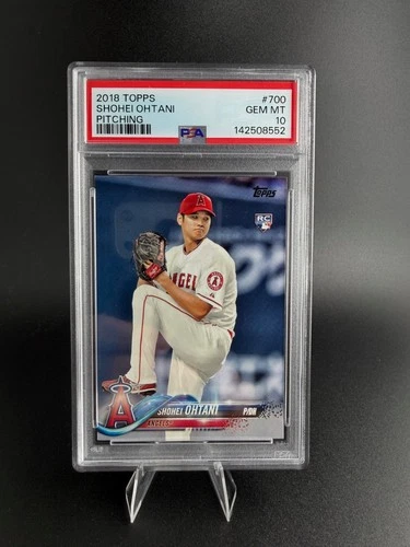 2018 Topps Chrome PSA 10 SHOHEI OHTANI Pitching #150 Rookie Card RC GEM MINT