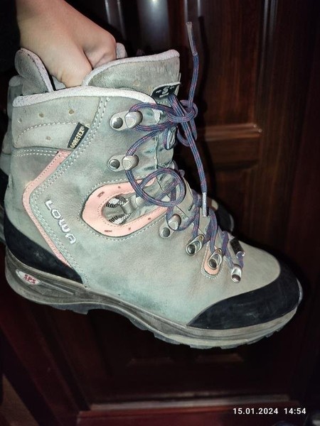 Women Lowa Boots Grey 37 #MDWO