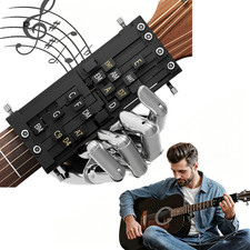New Portable Guitar Chord Trainer Guitar Chord Presser with 16 Chord Buttons