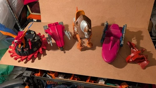 Vintage Masters of the Universe MOTU He-Man Mattel Action Figure Vehicle lot