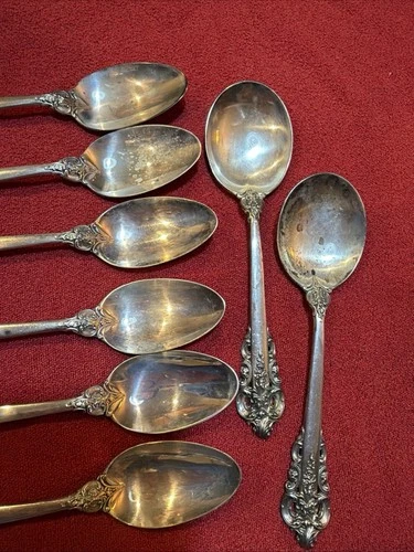 Wallace Grande Baroque Sterling Silver Spoons