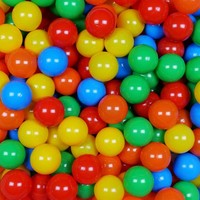SpielbäLle ø7Cm 500Stk GrüN, Gelb, Orange, Rot, Blau