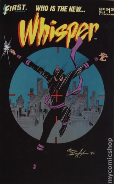 Whisper #4 VG 1986 Stock Image Low Grade