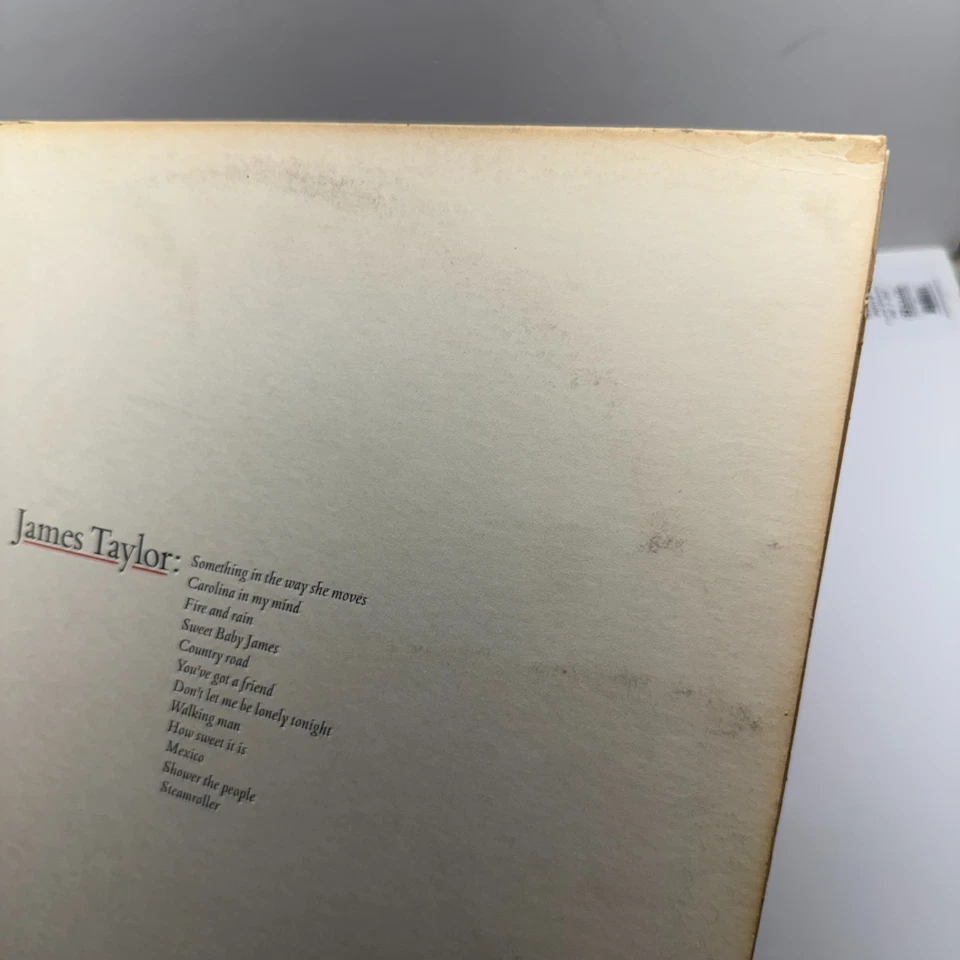 JAMES TAYLOR - Greatest Hits LP Vinyl Warner Bros BS-2979 Gatefold 1976 - Image 3 of 4