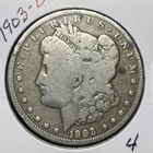 1903-O MORGAN SILVER DOLLAR , G/VG DETAILS