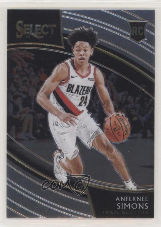 2018-19 Panini Select Courtside Anfernee Simons #233 Rookie RC 02ez