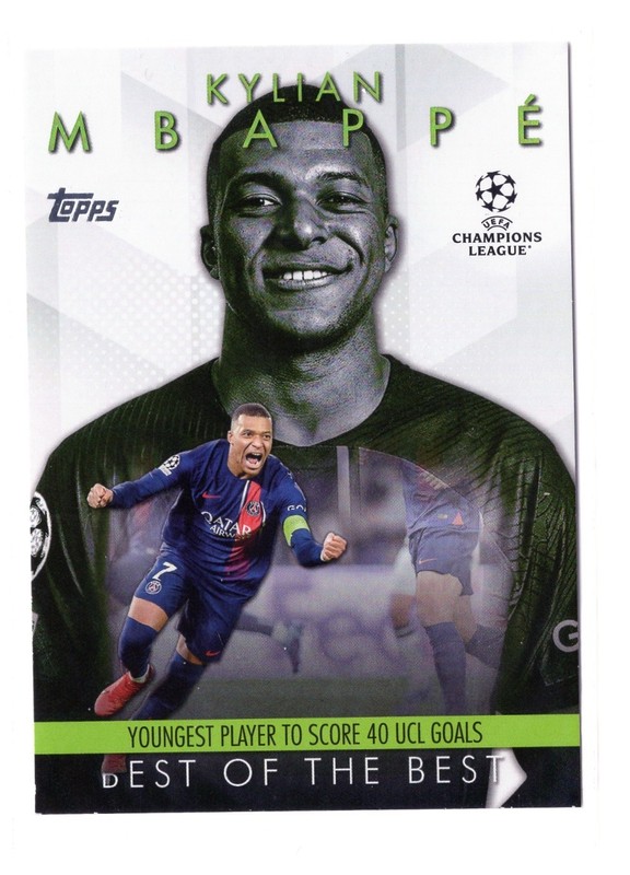 2023-24 Topps UEFA Club Competitions Best of the Best #BM-8 KYLIAN MBAPPE