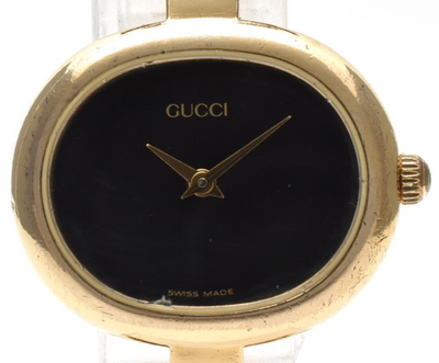 Vintage Gucci 1600 Ladies Stainless Steel Quartz Watch Mother of