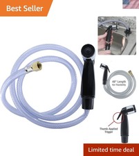 80762 Replacement Kitchen Faucet Spray Hose  Head Assembly, Black
