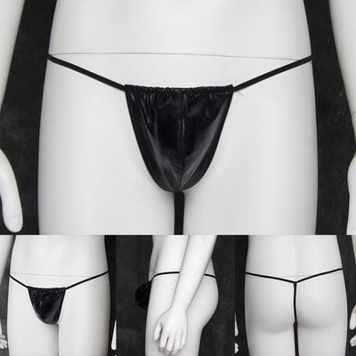 G-String T-Back Tangas Blackt Bulge Pouch Slips Dessous Unterhose