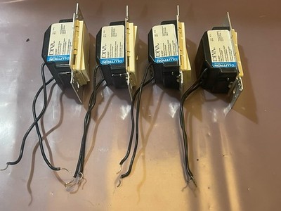 (Lot x4) Lutron DV-600P-LA Diva 600W Single-Pole Preset Dimmer (Light Almond)