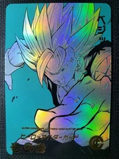 Dragon Ball Super Heroes Textured Premium Holo Foil Art Card super saiyan vegito