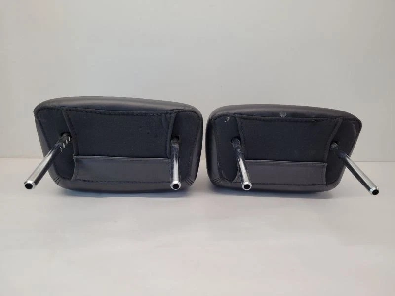 JUEGO REPOSACABEZAS DELANTERO DERECHO DERECHO IZQUIERDO CHRYSLER 300 RH 2011-2022 CUERO NEGRO Foto 4 de 4