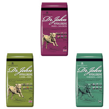 Dr John Hypoallergenic Dog Food Wheat-Free Balanced Nutrition Digestible 12.5kg