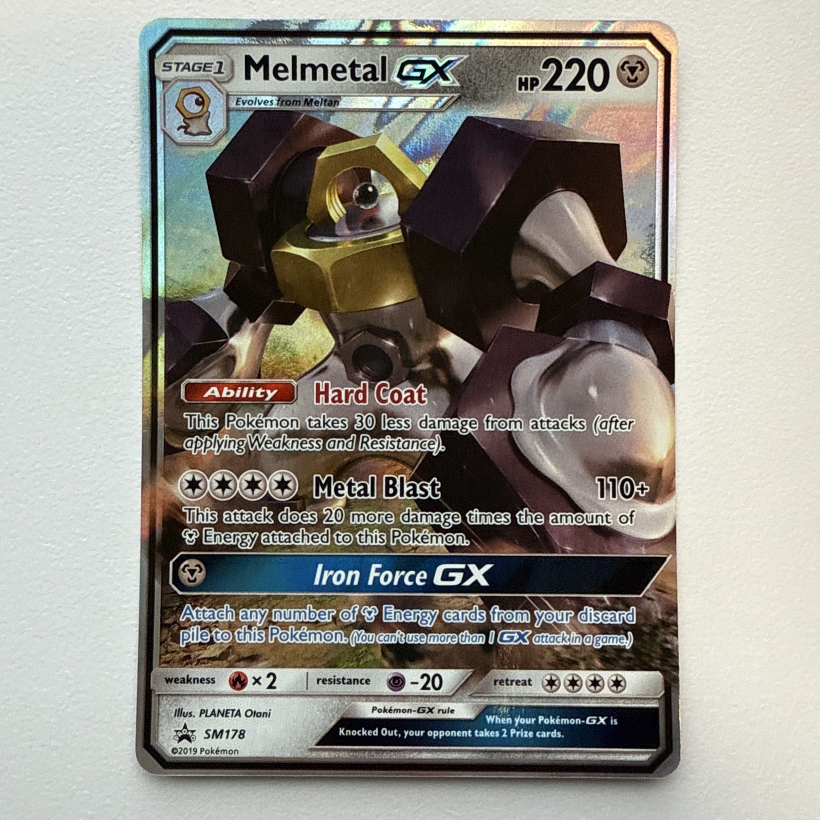 Pokemon Card - Melmetal GX SM Promos SM178 Promo