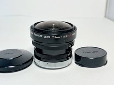 Canon FD 7,5 mm F5.6 S.S.C. Occhio di pesce
